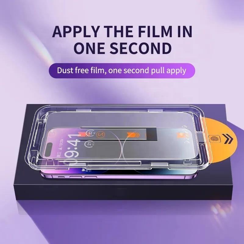 iPhone Invisible Artifact Screen Protector | dust free without bubbles HD film