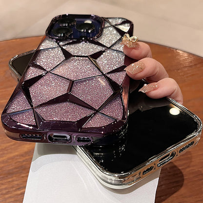 Glitter Three-Dimensional Diamond Mobile Phone Case